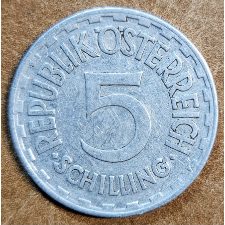Rakúsko 5 schilling 1952 (VF)