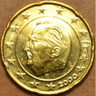 Euromince mince 20 cent Belgicko 2000 (UNC)