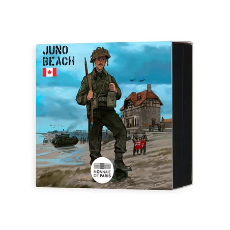 10 Euro Francúzsko 2024 - DDay: Juno beach (Proof)