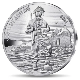 10 Euro Francúzsko 2024 - DDay: Juno beach (Proof)