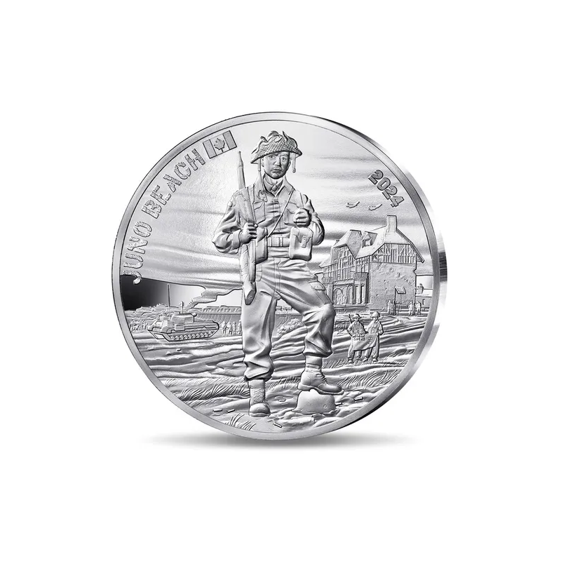 10 Euro Franciaország 2024 - DDay: Juno beach (Proof)