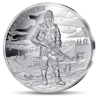 10 Euro Francúzsko 2024 - DDay: Omaha beach (Proof)