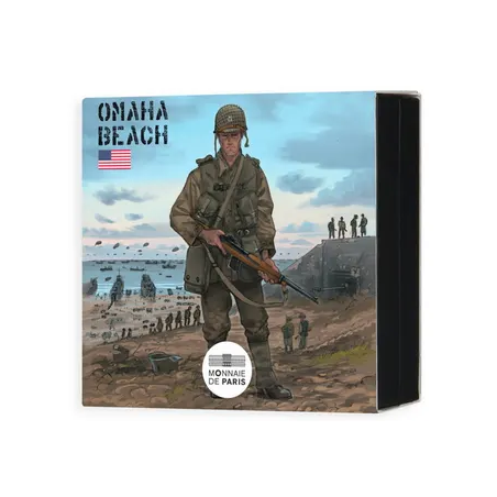 10 Euro Francúzsko 2024 - DDay: Omaha beach (Proof)