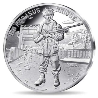 10 Euro Francúzsko 2024 - DDay: Pegasus bridge (Proof)