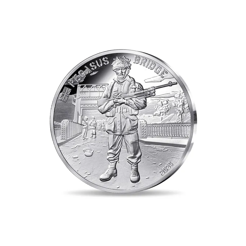 10 Euro France 2024 - DDay: Pegasus bridge (Proof)