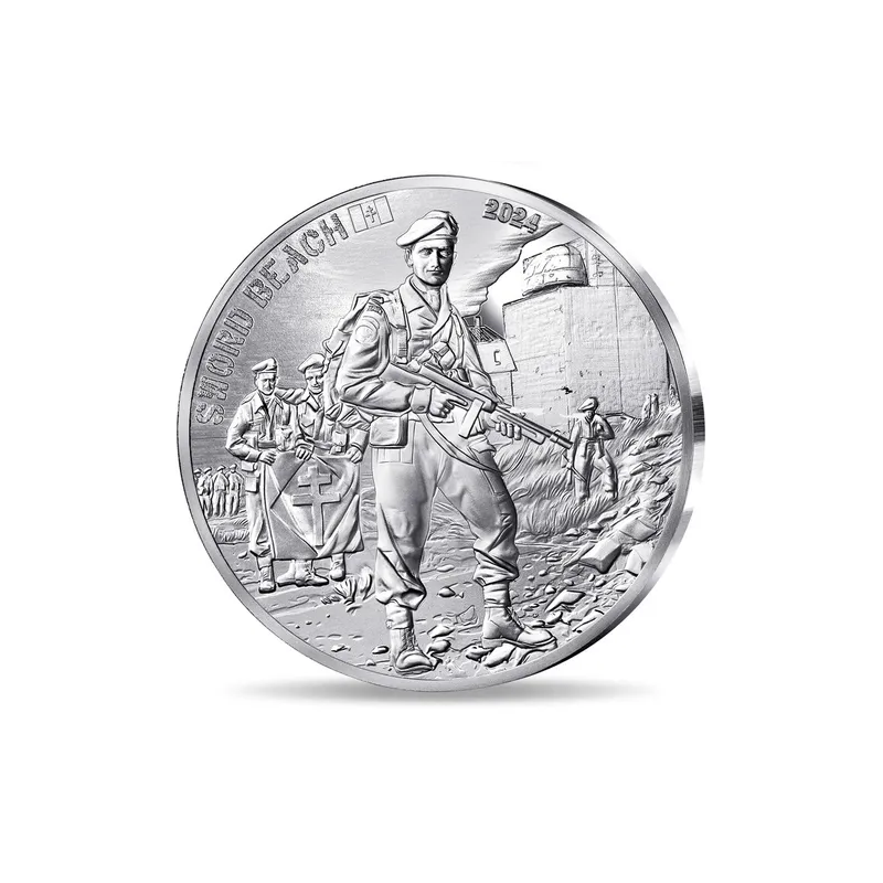10 Euro Franciaország 2024 - DDay: Sword beach (Proof)