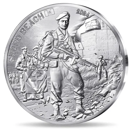 10 Euro Francúzsko 2024 - DDay: Sword beach (Proof)