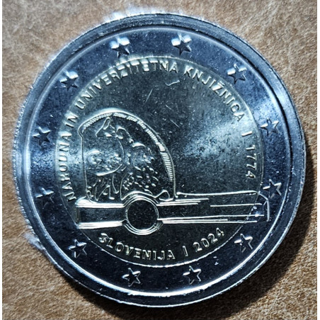 2 Euro Slovinsko 2024 - Národná a Univerzitná knižnica (UNC)