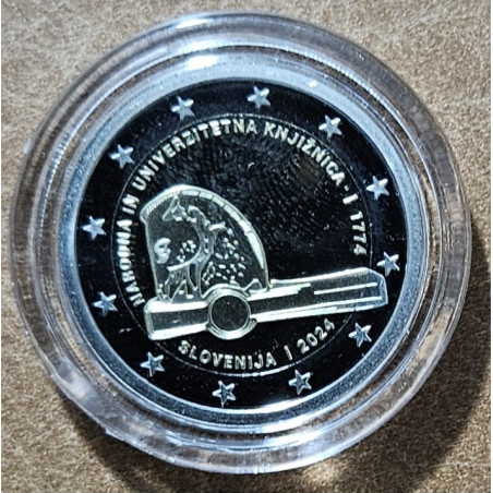 2 Euro Slovenia 2024 - National and University Library (Proof)