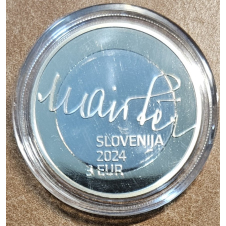 3 Euro Szlovénia 2024 Rudolf Maister (Proof)
