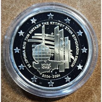 2 euro Ciprus 2024 - Az EU csatlakozás évfordulója (Proof)