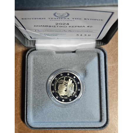 2 euro Cyprus 2024 - Vstup do EÚ (Proof)