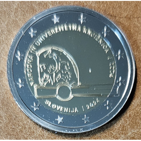 2 Euro Slovenia 2024 - National and University Library (BU)