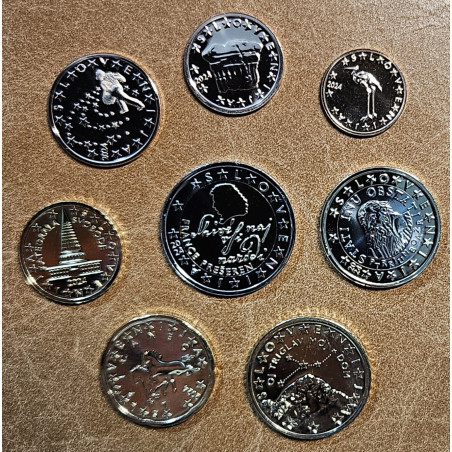Slovenia 2024 set of 8 coins (UNC)