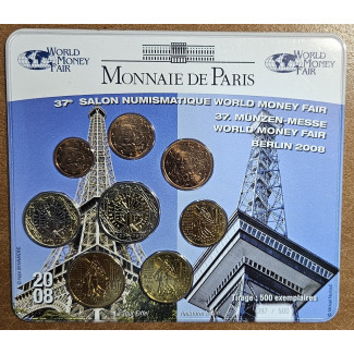 eurocoin eurocoins France 2008 set of 8 eurocoins (BU)