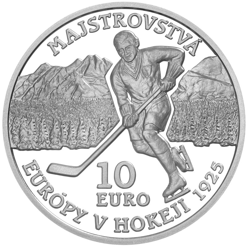10 Euro Slovakia 2025 - 100 years from the 1st Ice Hockey European Championship (BU)