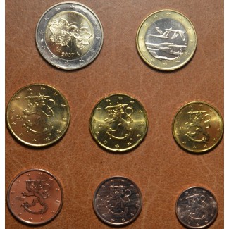 eurocoin eurocoins Finland 2007 set of 8 eurocoins (UNC)