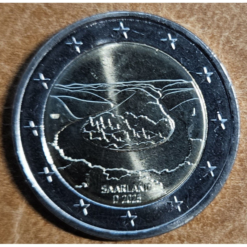 2 Euro Germany 2025 - Saarland "J" (UNC)