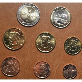 Set of 8 eurocoins Finland 2010 (UNC)