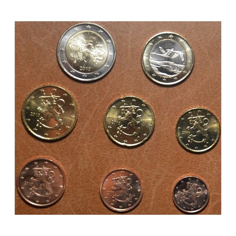 Euromince mince Fínsko 2010 sada 8 euromincí (UNC)