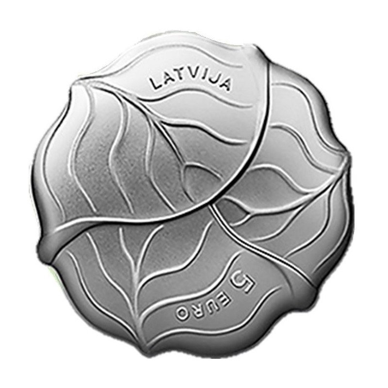 5 Euro Latvia 2024 - Cabbage (Proof)