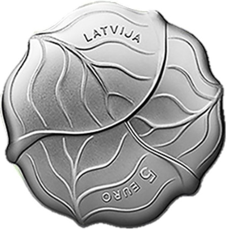 5 Euro Latvia 2024 - Cabbage (Proof)