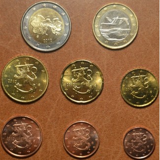 Set of 8 eurocoins Finland 2012 (UNC)