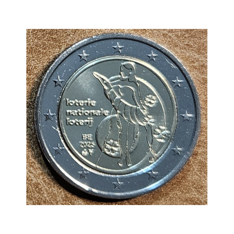 2 Euro Belgium 2025 - National lottery (UNC)