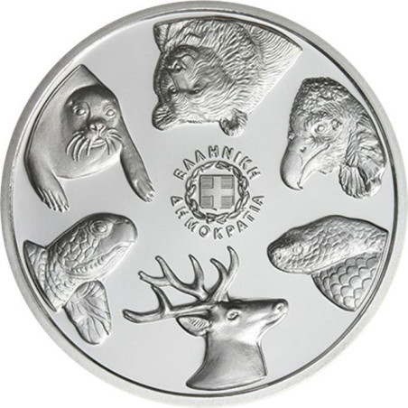 5 Euro Greece 2024 - Monk seal (BU)