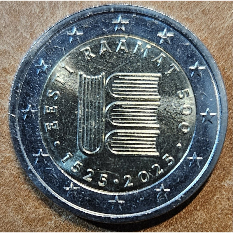 2 Euro Estonia 2025 - 500th Anniversary of Estonian as a written language (UNC)