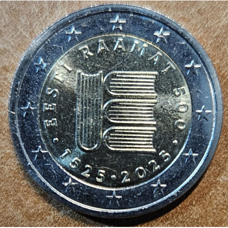 2 Euro Észtország 2025 - Az észt írott nyelv 500. évfordulója (UNC)