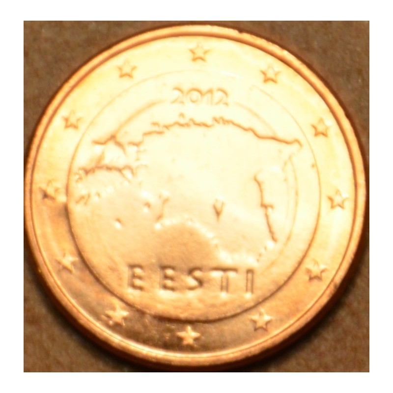 Euromince mince 1 cent Estónsko 2012 (UNC)