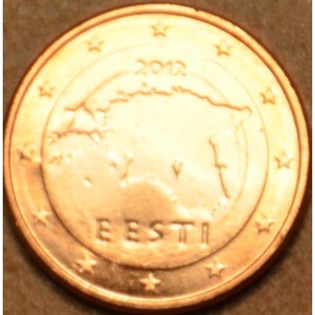 eurocoin eurocoins 1 cent Estonia 2012 (UNC)