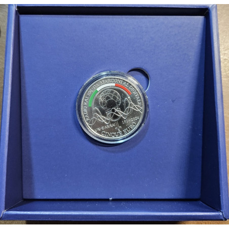 5 Euro Taliansko 2024 Guglielmo Marconi (BU)