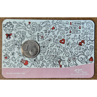 1 cent Holandsko 2025 - Ty si moje číslo 1 (BU)