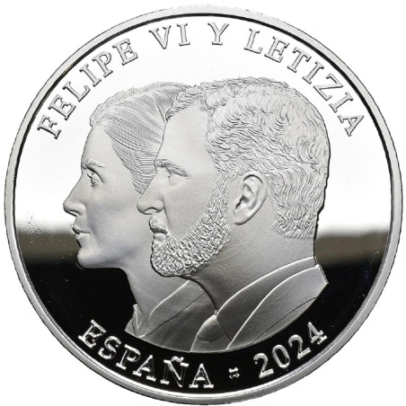 10 Euro Spanyolország 2024 Don Felipe VI (Proof)