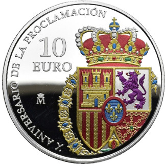 10 Euro Spanyolország 2024 Don Felipe VI (Proof)