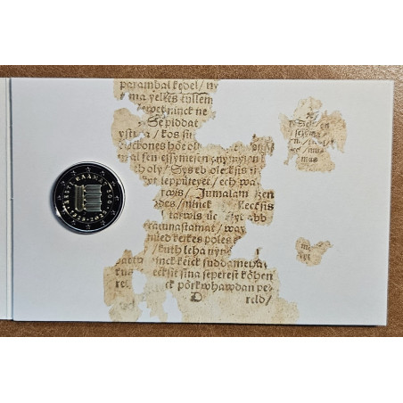 2 Euro Estonia 2025 - 500th Anniversary of Estonian as a written language (BU)