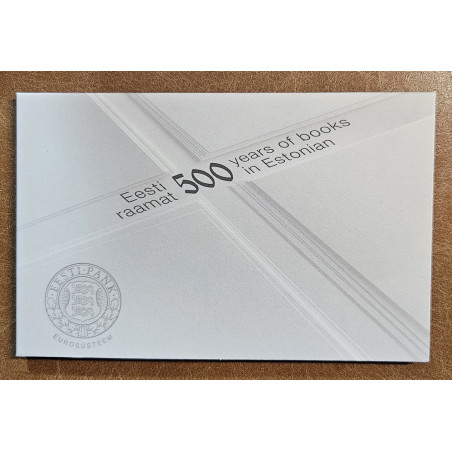 2 Euro Estónsko 2025 - 500. výročie estónskeho písaného jazyka (BU)