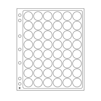 Euromince mince Leuchtturm ENCAP list na kapsule 30-31 mm