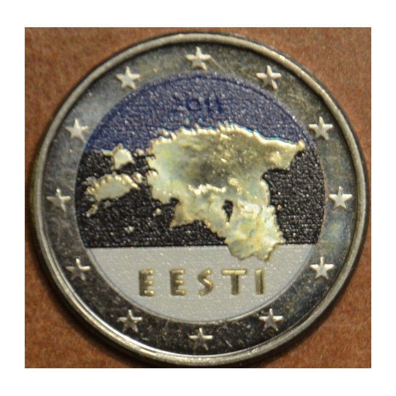 Euromince mince 2 Euro Estónsko 2011 II. (farebná UNC)