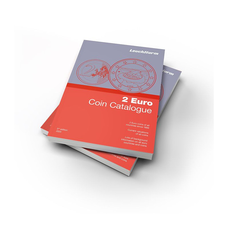 Leuchtturm 2025 katalóg 2 Euro (v angličtine)