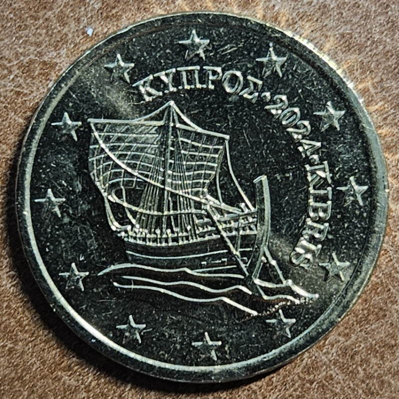 euroerme érme 50 cent Ciprus 2023 (UNC)