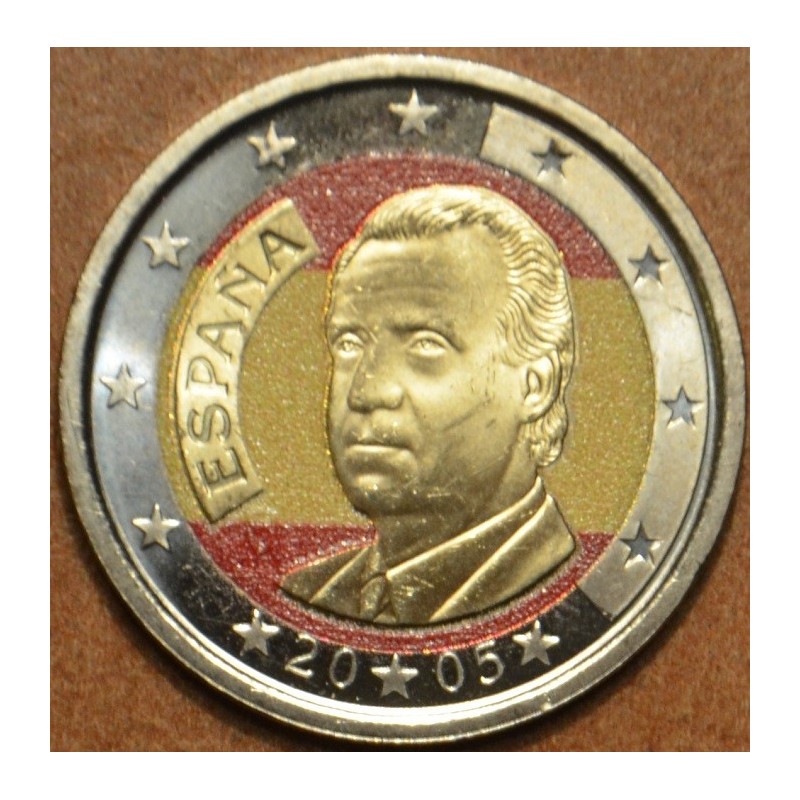 Euromince mince 2 Euro Španielsko 2005 (farebná UNC)