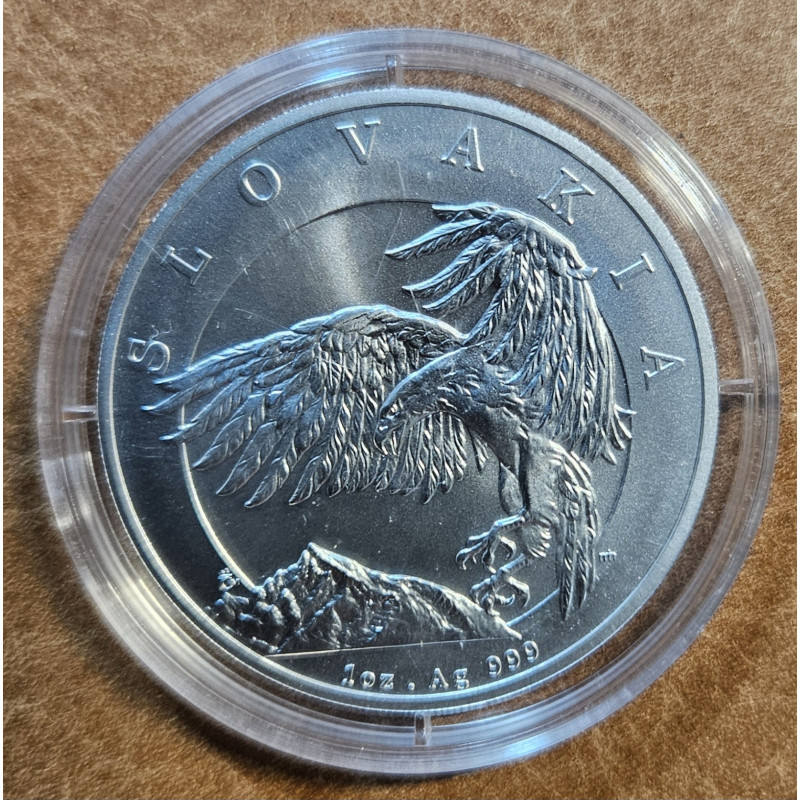 Niue 2024 2 dollar - Slovenský orol (Ag 999 1oz BU)