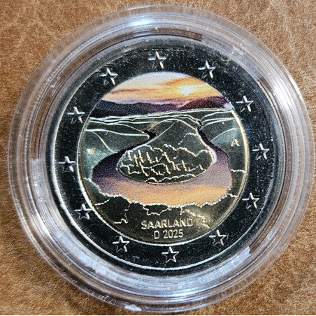 2 Euro Nemecko 2025 Sársko (farebná UNC)