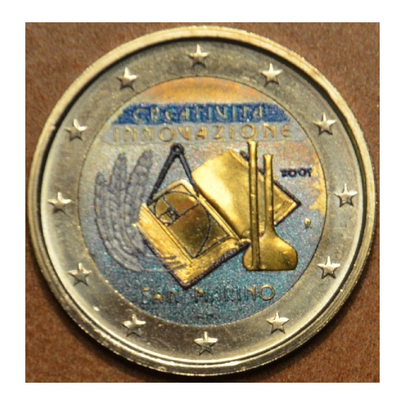 Euromince mince 2 Euro San Marino 2009 - Európsky rok kreativity a ...
