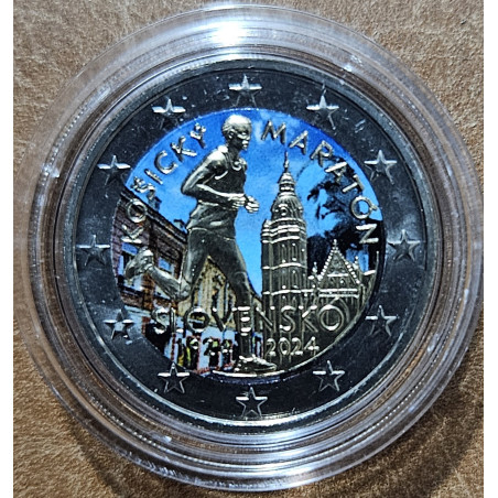 2 Euro Slovakia 2024 - Košice Peace Marathon (colored UNC)