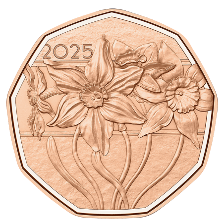 5 Euro Rakúsko 2025 - Narcis (UNC)