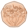 5 Euro Rakúsko 2025 - Narcis (UNC)